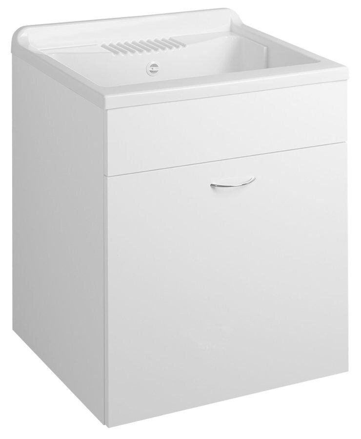 Aqualine plastová výlevka so skrinkou 60 × 50 cm (PI6050-01) vrátane sifónu