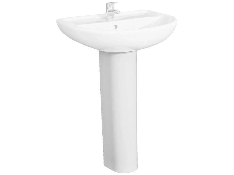 JIKA Universal stĺp pod umývadlo, 195×175×700 mm, biely