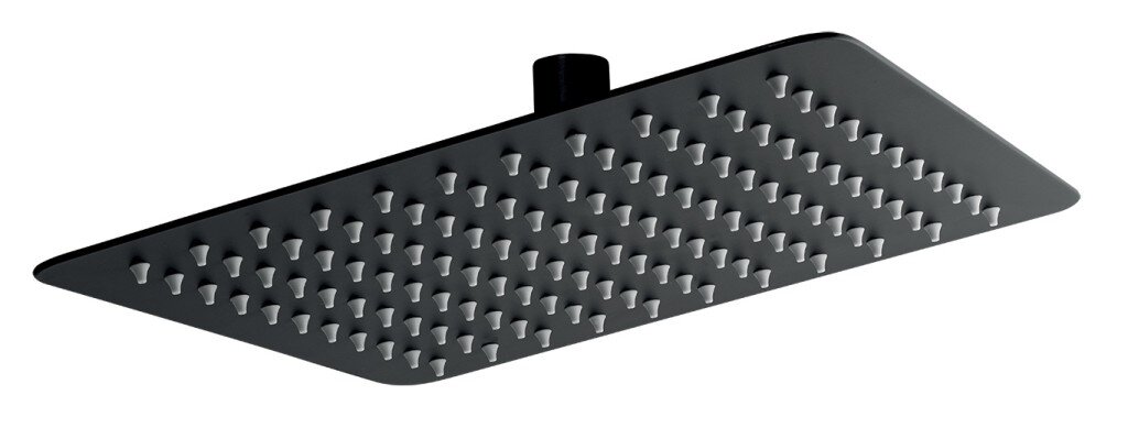 Novaservis RUP/251,5 pevná hlavová sprcha 250×250 mm matná čierna