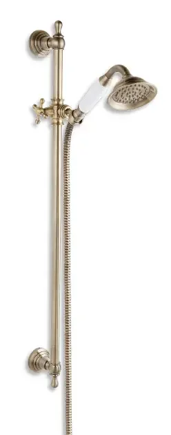 Novaservis KITRETRO,46 sprchový set RETRO, bronz, ručná sprcha 1‑poloh., hadica 1500 mm