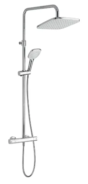 Novaservis Metalia 58 – sprchový set s termostatickou batériou SET071/TER,0, chróm