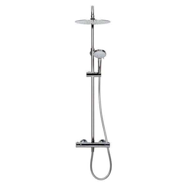 Duálny termostatický sprchový set LOTOSAN Shower Sky BASIC, hlavová sprcha Ø250 mm