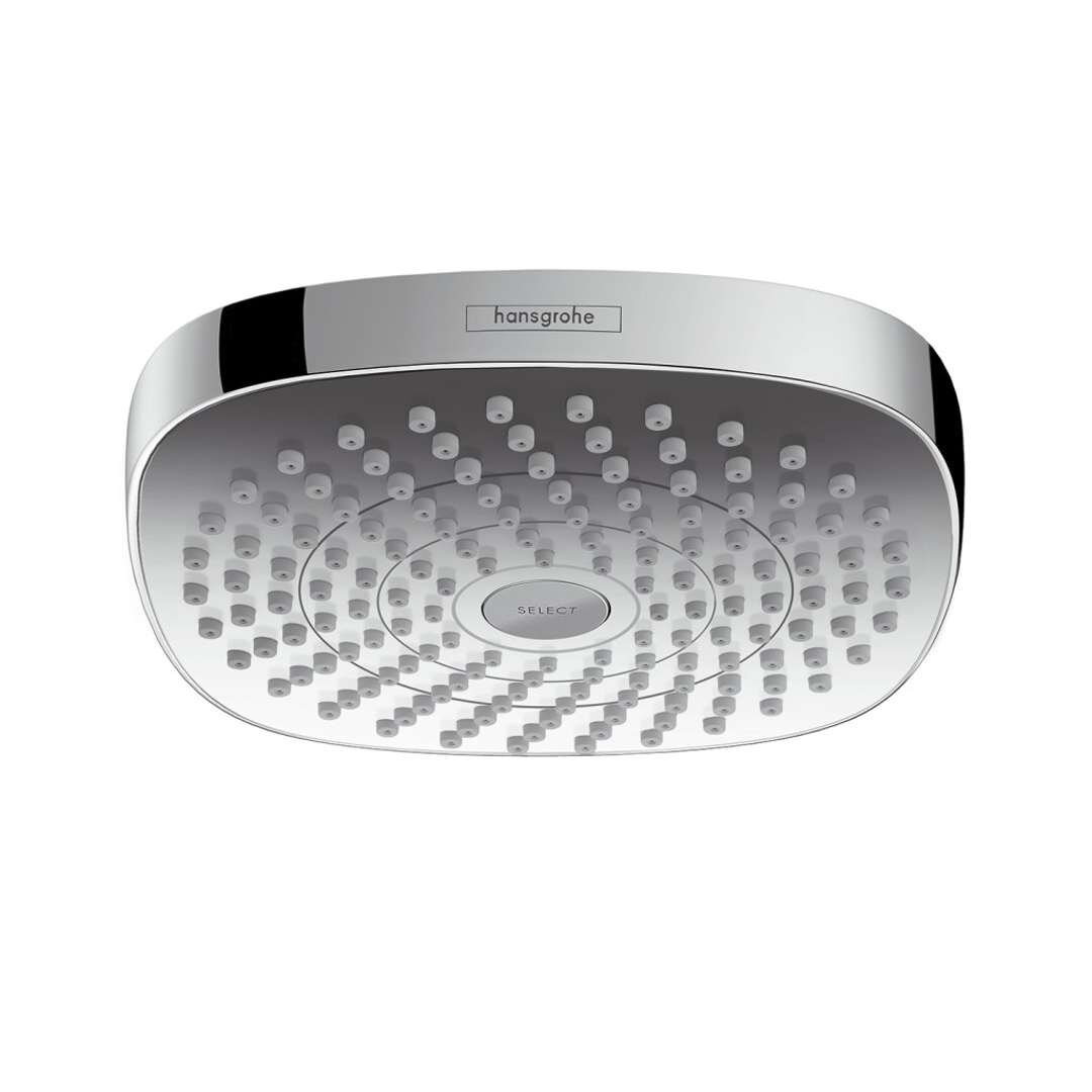 Hansgrohe Croma Select E hlavová sprcha 180 mm, 2 prúdy, biela/chróm (26524400)