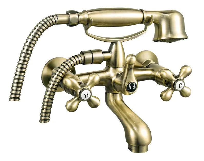Novaservis Antica nástenná vaňová batéria BAI11BR, bronz, rozstup 150 mm