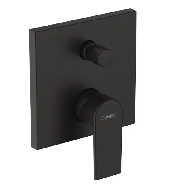 Hansgrohe Vernis Shape podomietková vaňová batéria, matná čierna (71468670)