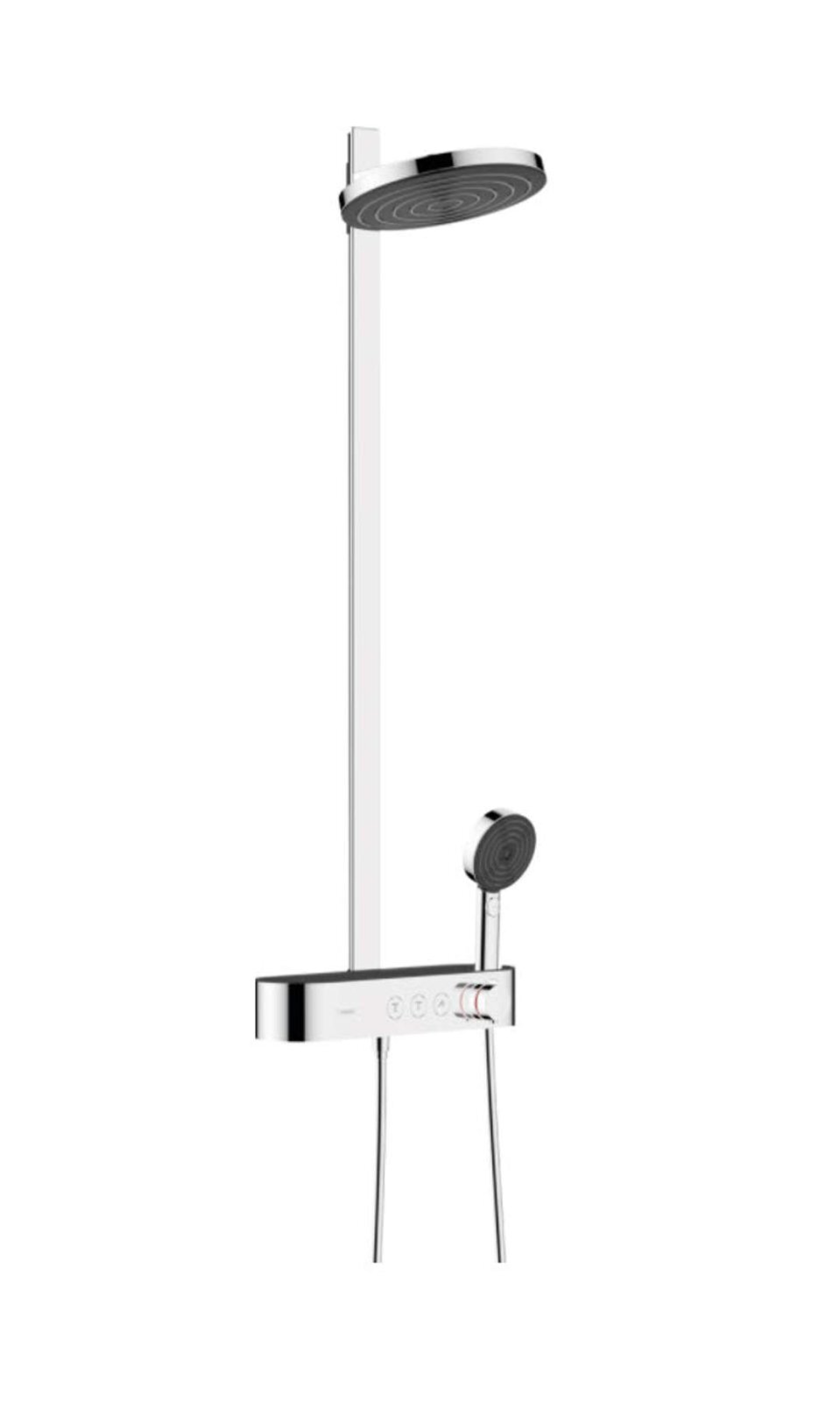 Hansgrohe Pulsify S sprchový set s termostatom, hlavová sprcha 26 cm, chróm
