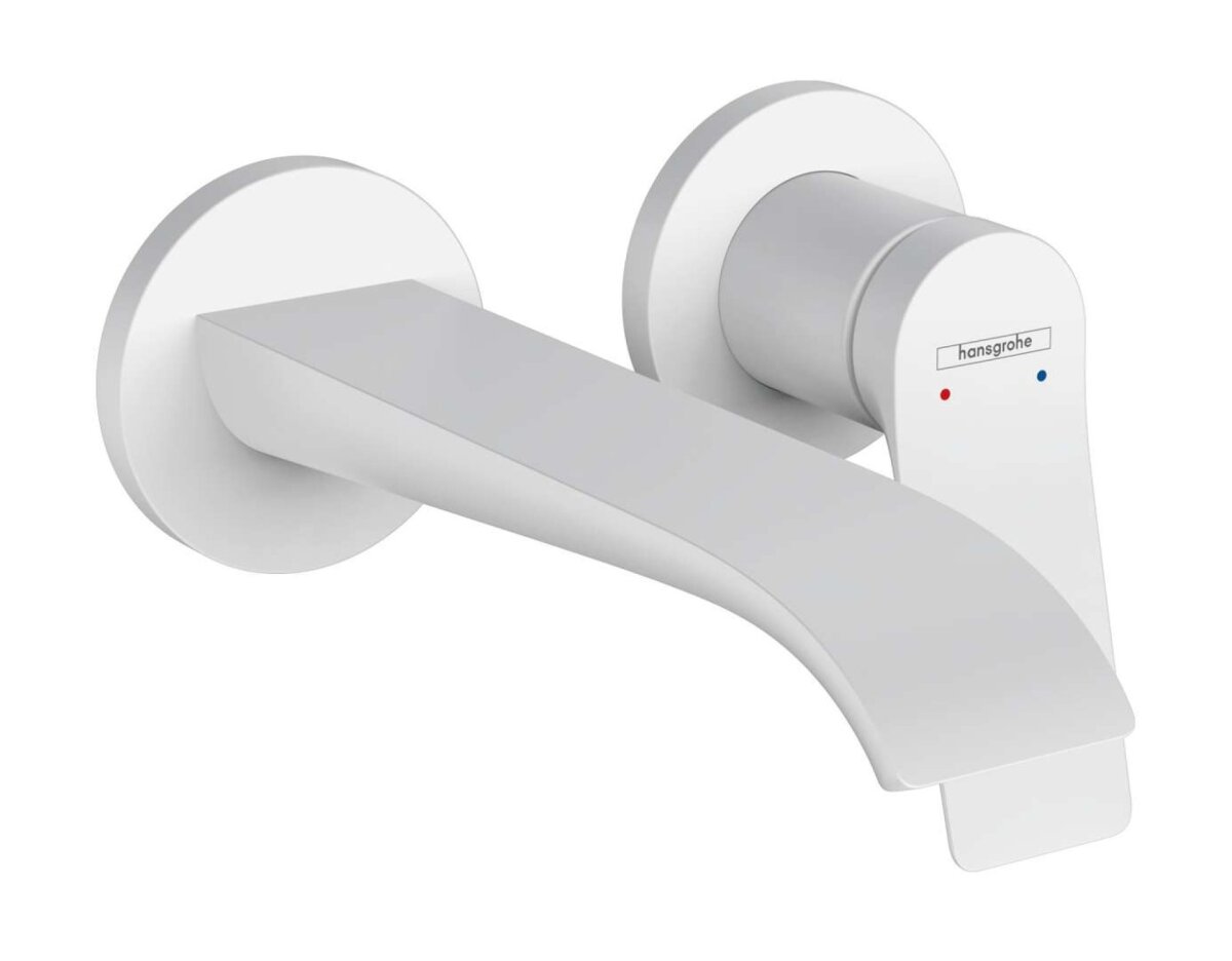 Hansgrohe Vivenis 75050700 – umývadlová batéria podomietková, 2-otvorová, matná biela