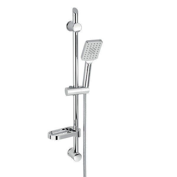 NOVASERVIS sprchová súprava KIT920, chróm, 3‑polohová ručná sprcha, tyč 740 mm