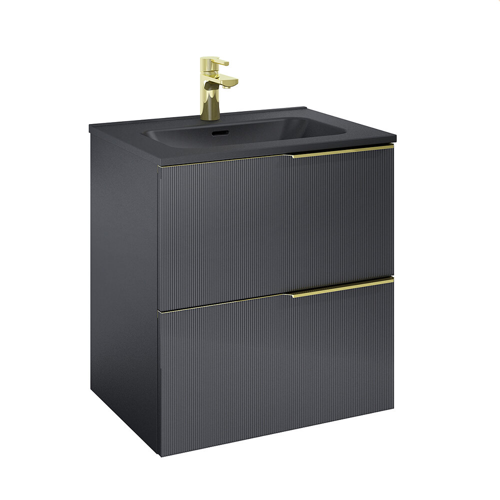 Skrinka pod umývadlo Lotosan Urban 60 cm, 2 zásuvky