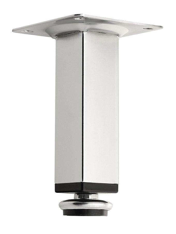 AQUALINE ZOJA výškovo nastaviteľná nožička 100-110 mm (10-11 cm), chróm, 1 ks