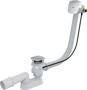 AlcaDrain vaňový sifón napúšťací A564CRM2, chróm/plast, 570 mm