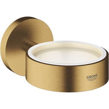 GROHE Essentials držiak pohára / mydlovničky Cool Sunrise, kefovaný (40369GN1)
