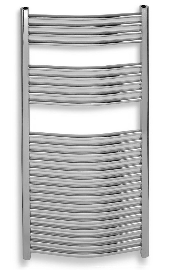 Novaservis vykurovacie teleso oblé, chróm, 600 x 1200 mm