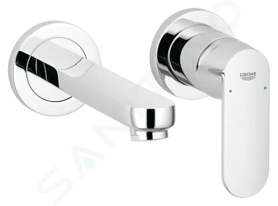 GROHE Eurosmart Cosmopolitan podomietková umývadlová batéria, 2-otvorová, chróm