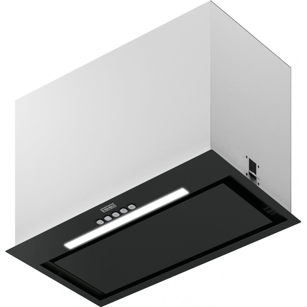 Franke Box Evo FBFE BK MATT A52 vstavaný odsávač pár 52 cm, matná čierna