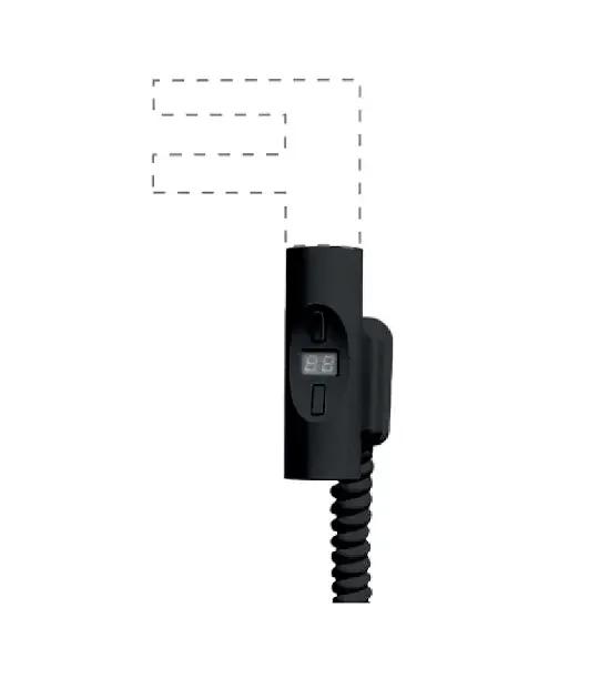 Novaservis elektrická vykurovacia tyč GZNEW3BL, 300 W, čierna