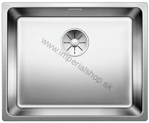 BLANCO ANDANO 500-IF nerezový drez 540 × 440 mm, hodvábny lesk
