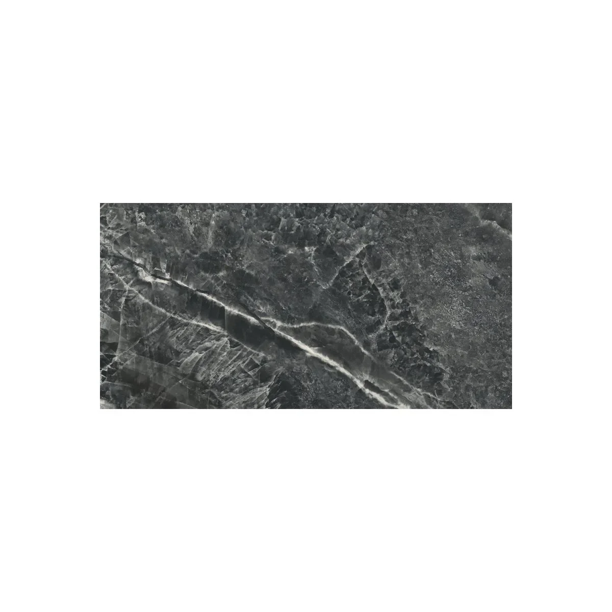 Baldocer Electra Black Pulido 60x120 cm - leštený gres (čierny, imitácia kameňa)