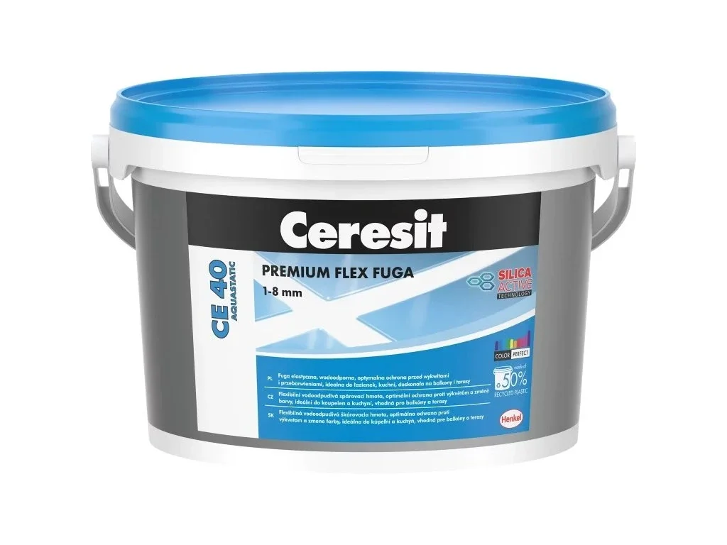 Špárovacia hmota CE40 biela 2kg CERESIT