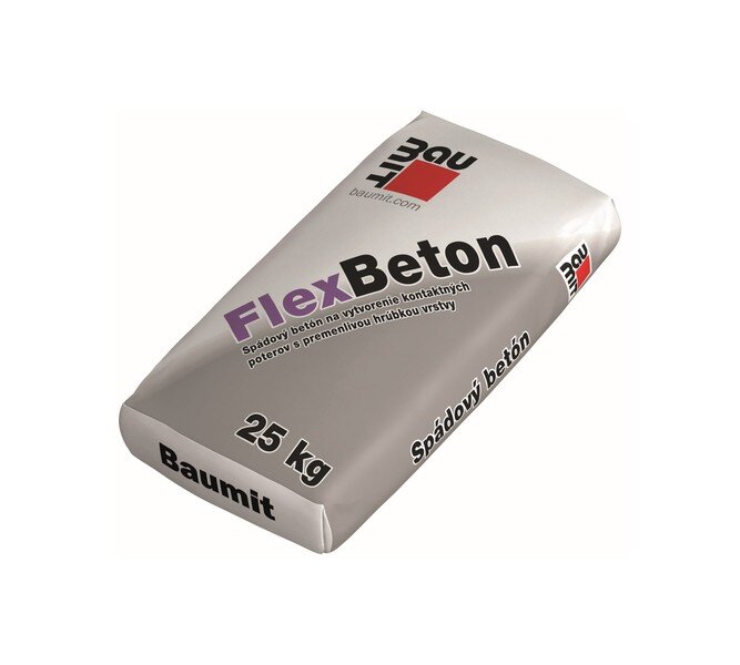 Baumit FlexBeton spádový betón 25 kg