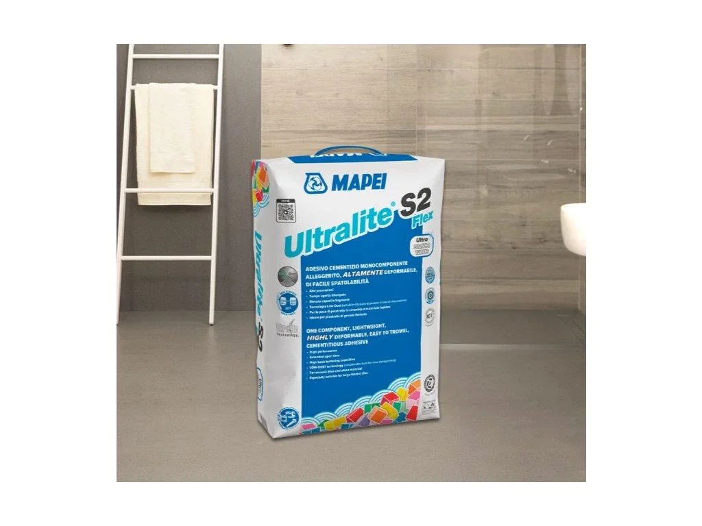 Mapei Ultralite S2 Flex lepidlo na obklady a dlažbu 15 kg, sivé