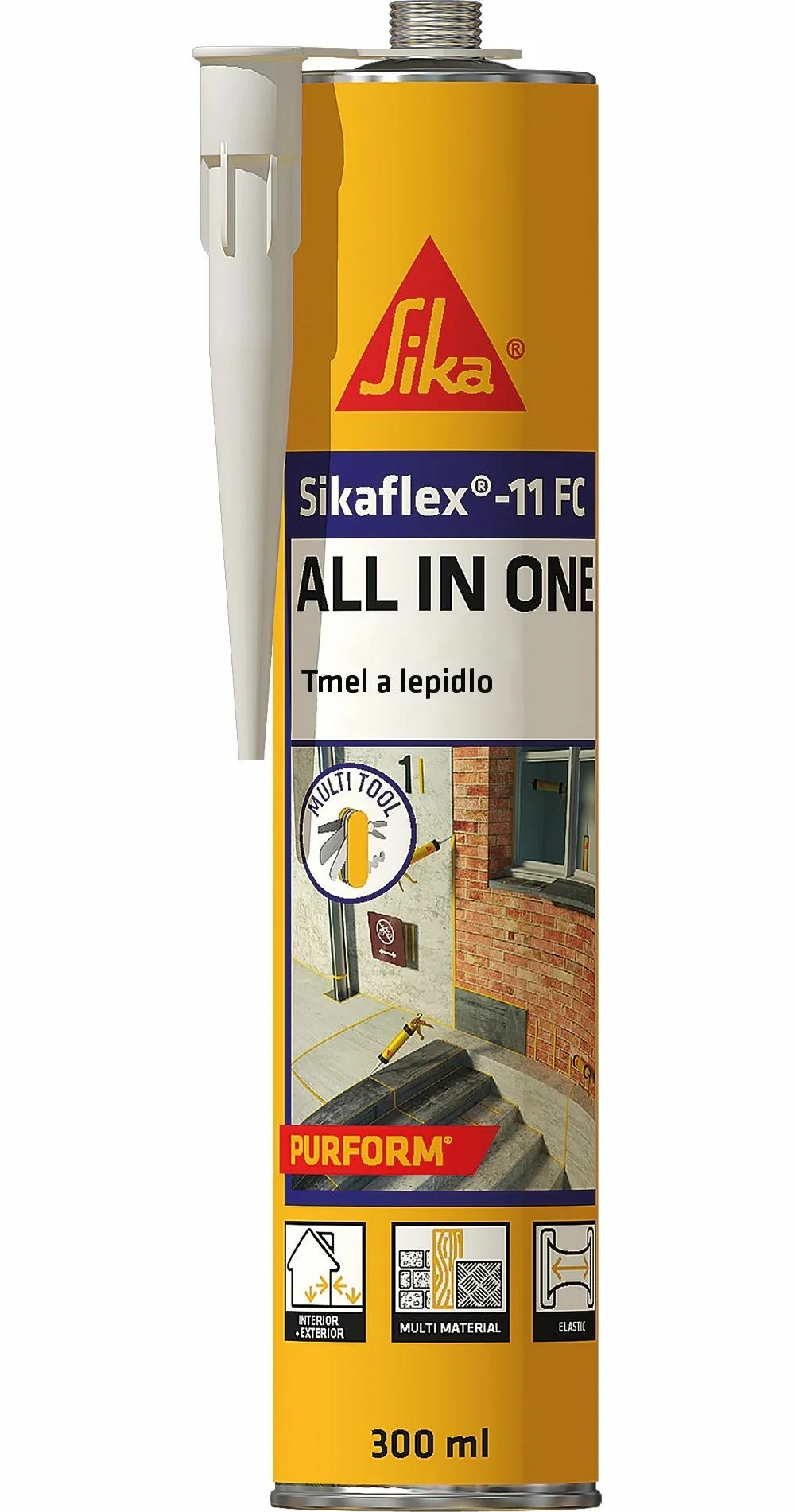 Sika Sikaflex-11 FC Purform, šedý