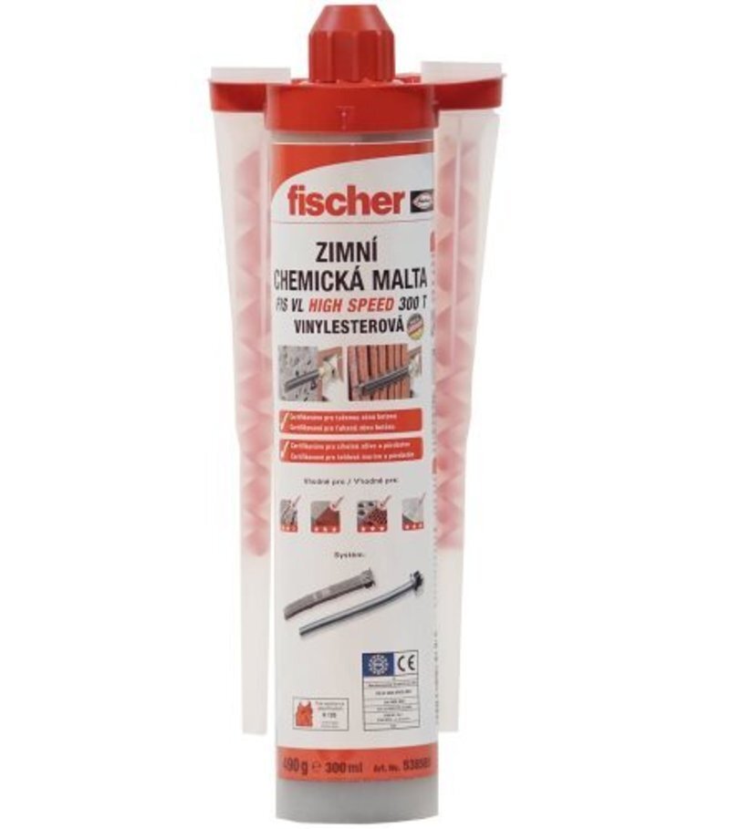 Fischer FIS VL 300T High Speed chemická malta (zimná) 300 ml