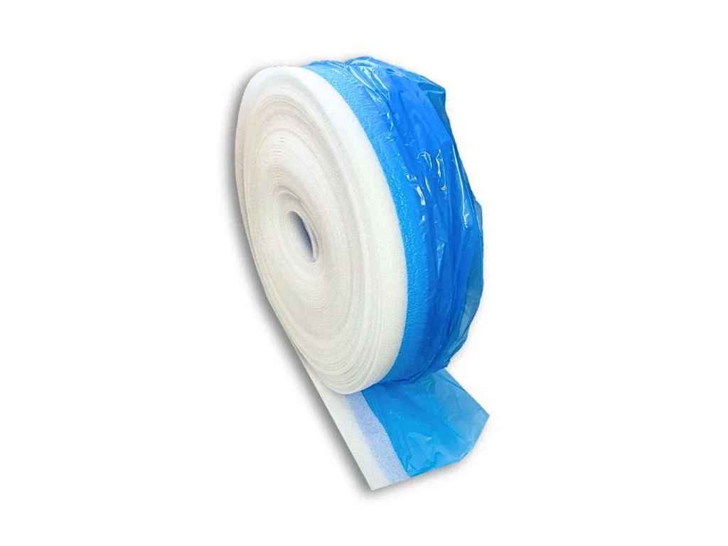 Dilatačný pás s fóliou 10 x 100 mm, rolka 50 m