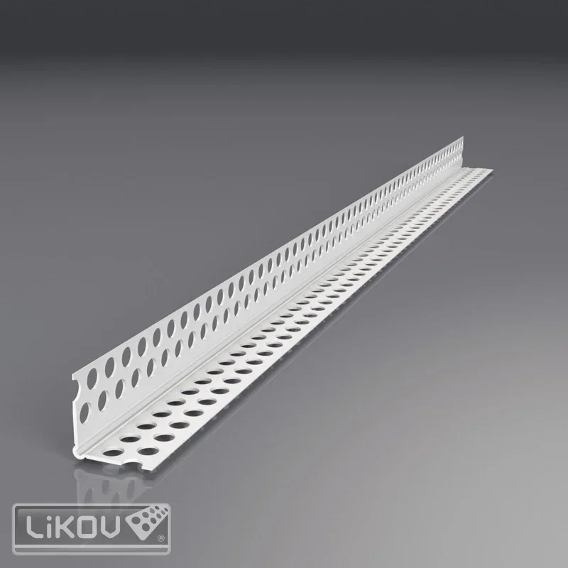 Likov G-LPF PVC rohový profil 23x23 mm, 3 m, flexibilný, s prolisom