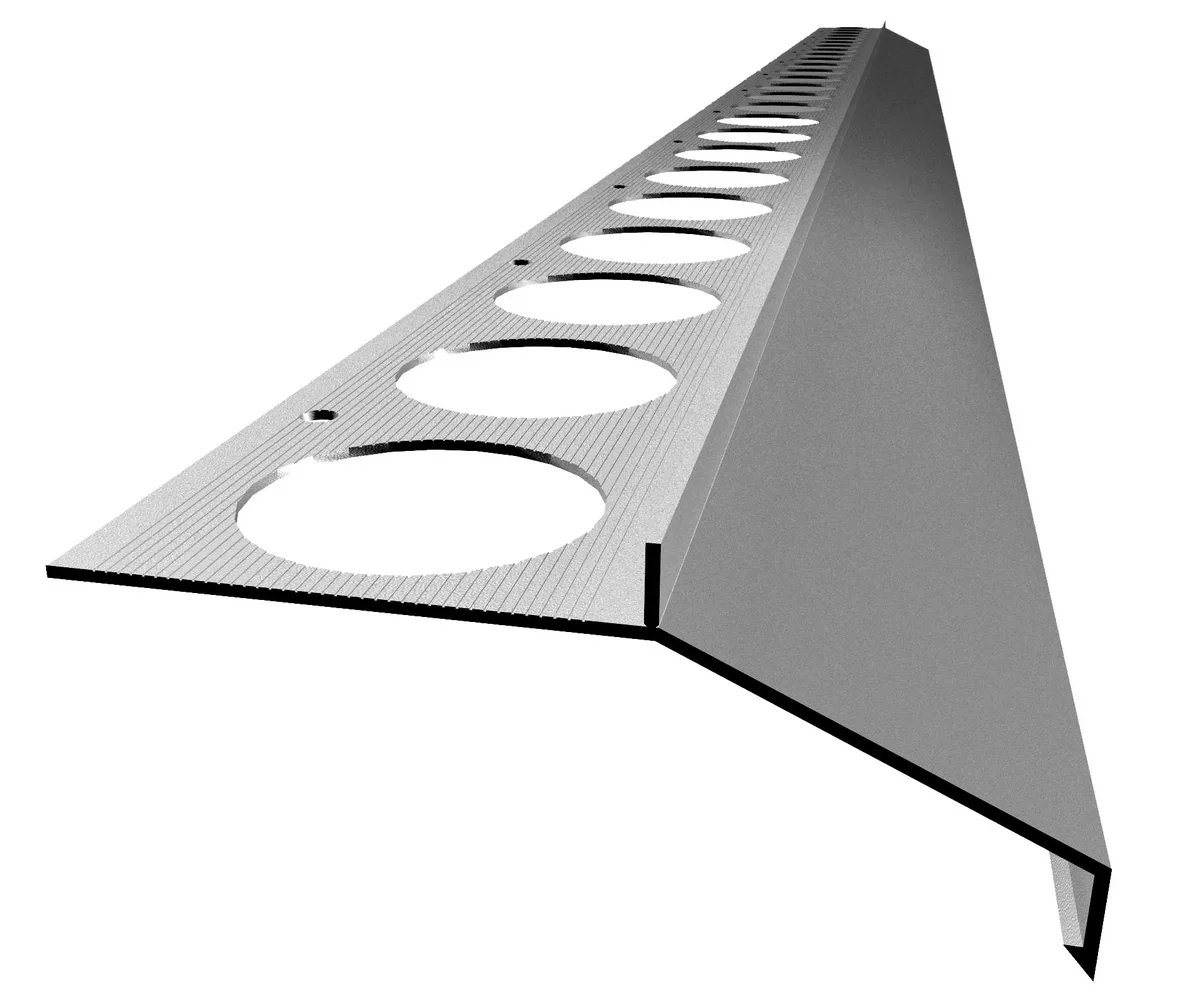 Balkónový okapový profil PLY 2,5 m