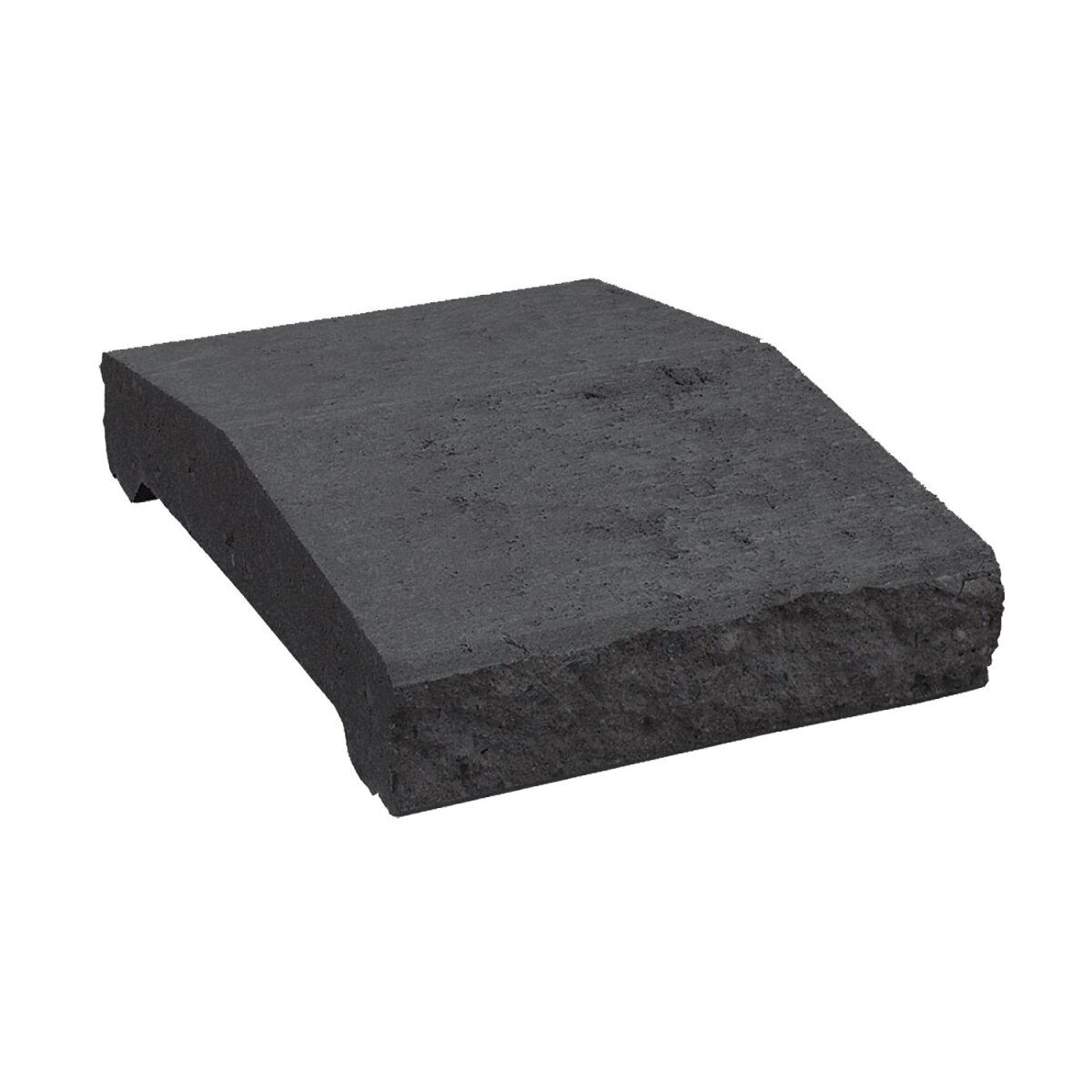 DITON Strieška priebežná štiepaná 30 cm, čierna