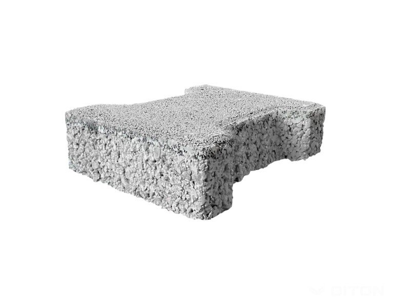 DITON zámková dlažba Íčko 6 prírodná 20 x 16,5 x 6 cm