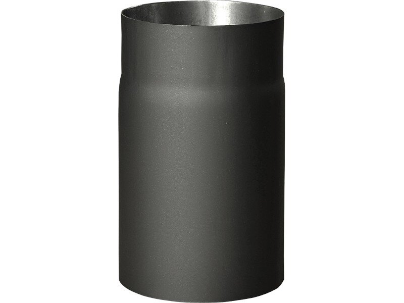 Rúra dymová hrubostenná oceľová Ø150 mm, dĺžka 250 mm, čierna