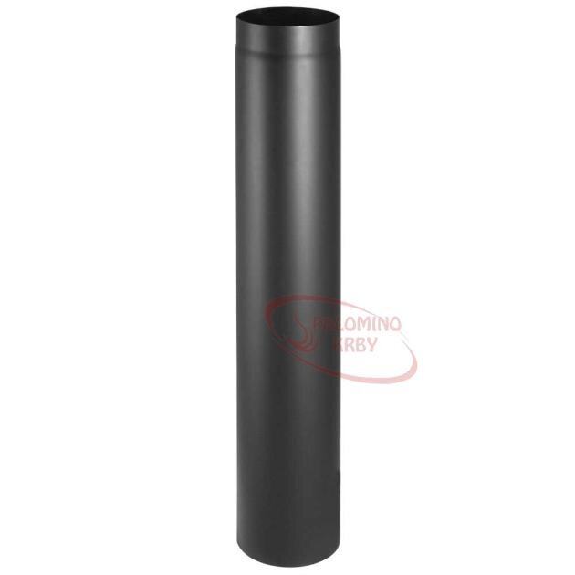 Darco dymová rúra Ø200 x 1000 mm, oceľ 2 mm, čierna (žiaruvzdorná farba)