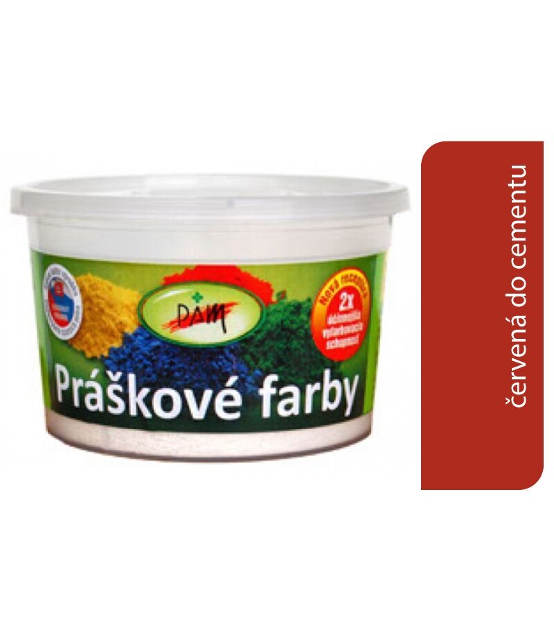 PAM prášková farba do cementu, červená 4315, 0,25 kg