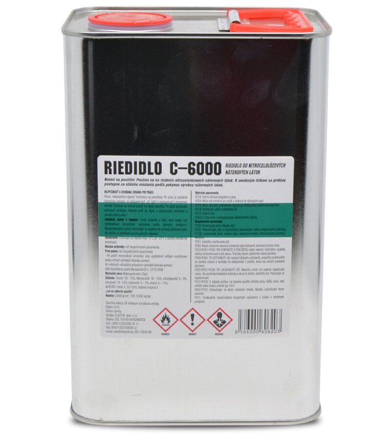 Riedidlo C6000 Elastik 3,4 l