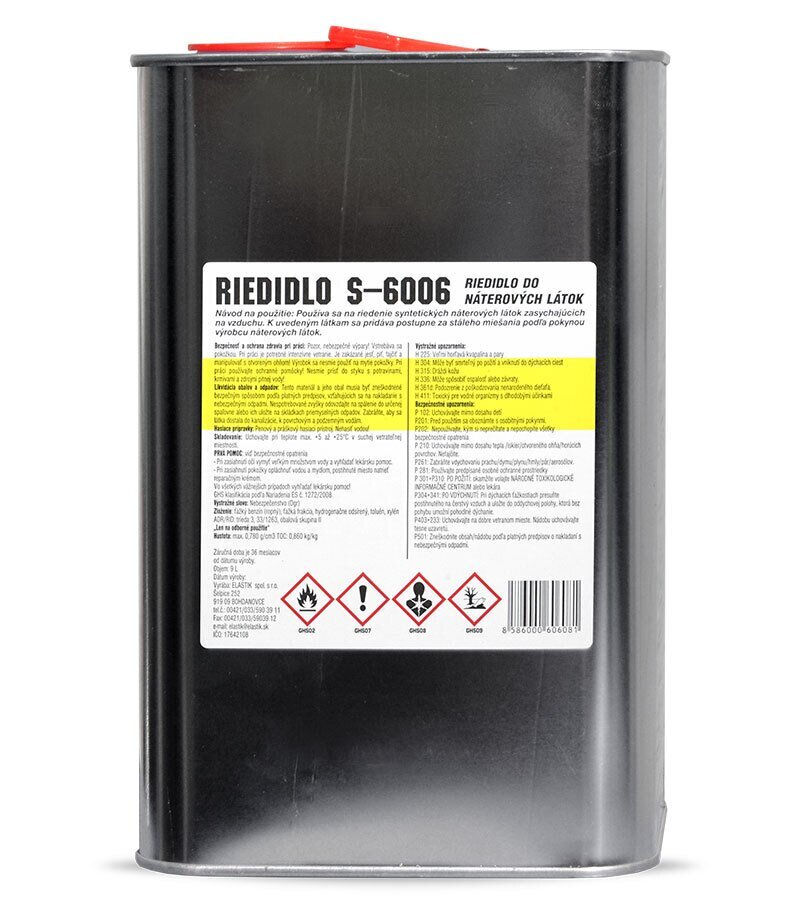 Riedidlo ELASTIK S6006, 3,4 l