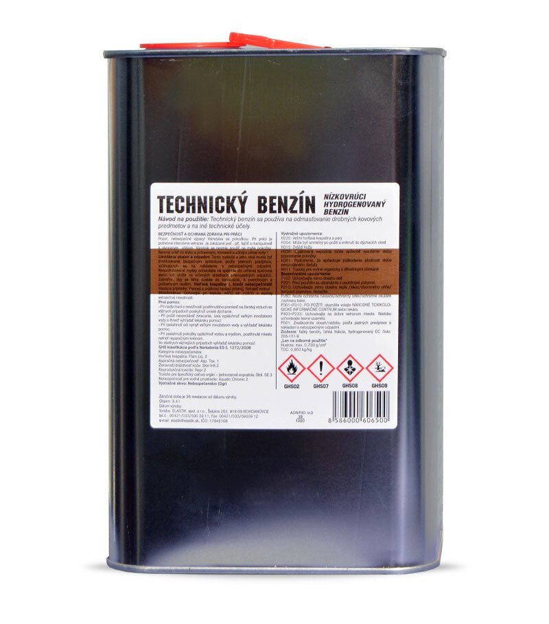 ELASTIK technický benzín 3,4 l