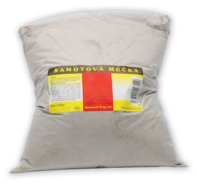Šamotová múčka 2 kg