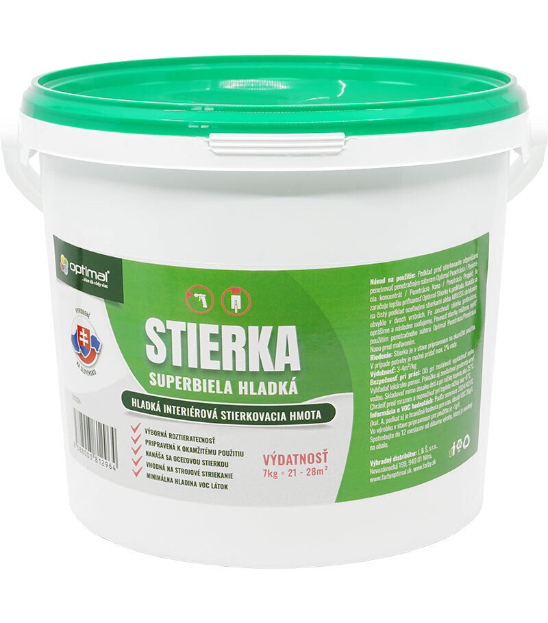 Optimal Stierka 7 kg - hladká stierková hmota