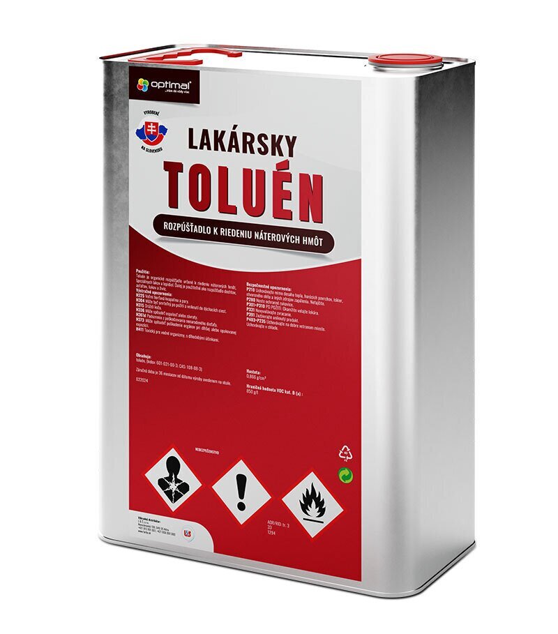 Toluen lakársky, 3,4 l