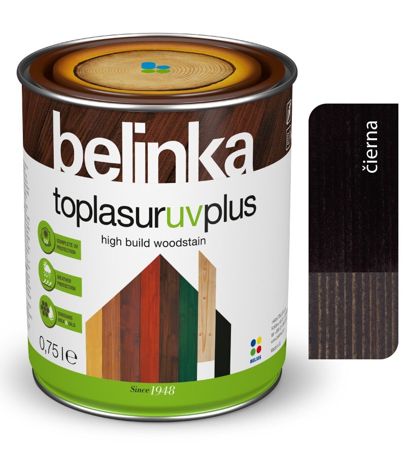 Belinka Toplasur UV Plus 22 Eben, 2,5 l