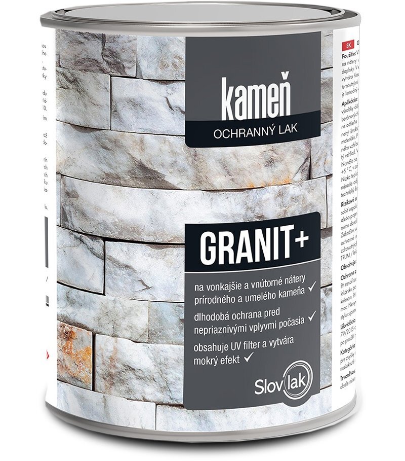 Slovlak Granit bezfarebný matný lak na kameň 0,7 l