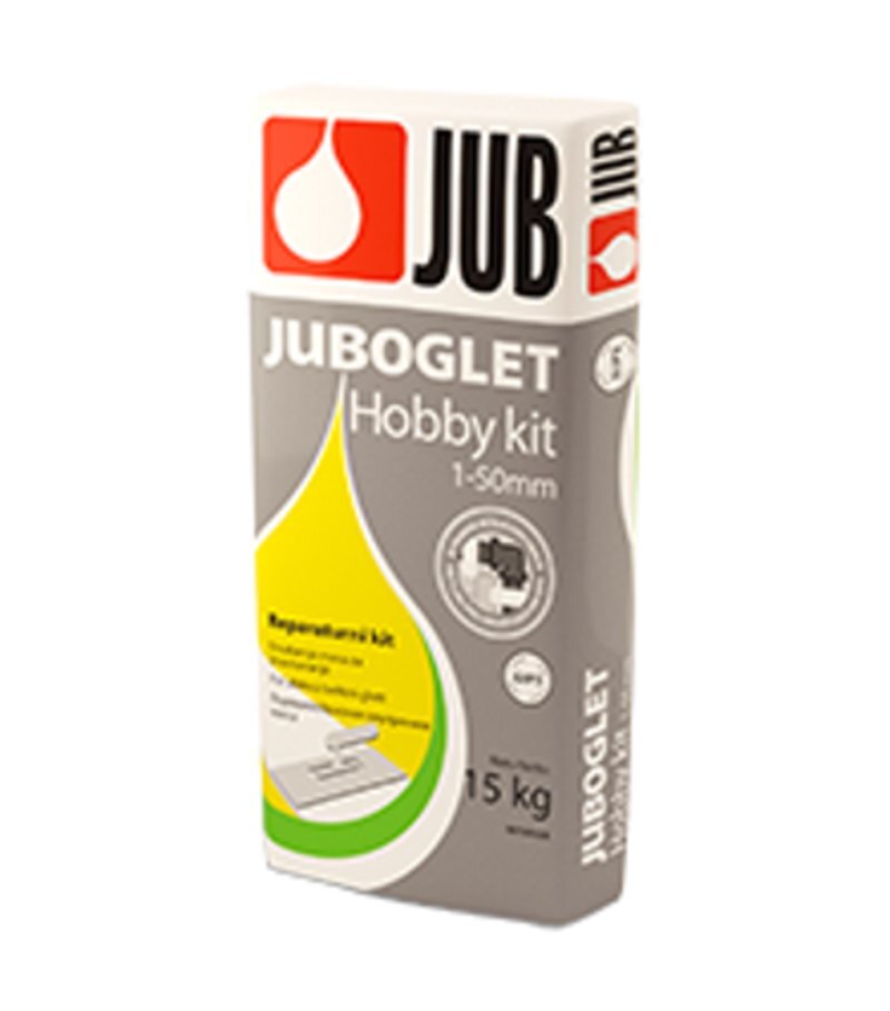 Juboglet Hobby Kit 15 kg – sadrový opravný tmel