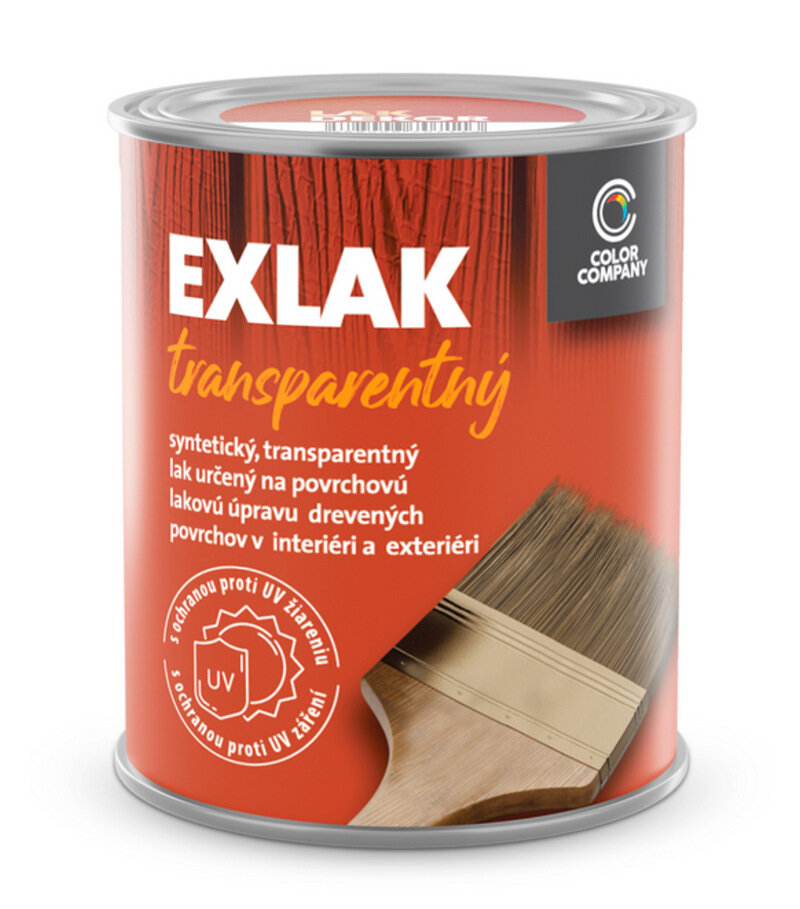 Color Company Exlak transparentný vonkajší lak na drevo matný 0,7 l