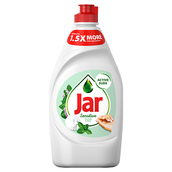 Jar Sensitive Tea Tree & Mint, 450 ml