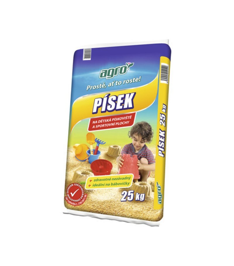 AGRO Piesok na detské ihrisko / do pieskoviska 25 kg