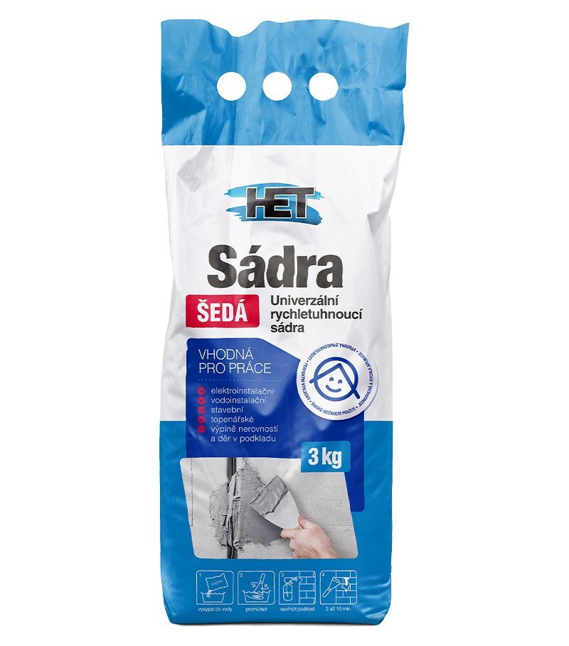 Sadra štukatérska 3 kg