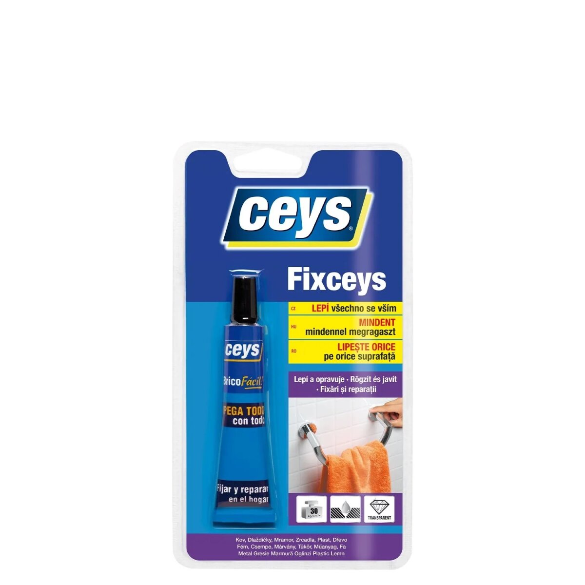 Ceys Fixceys univerzálne lepidlo 20 ml