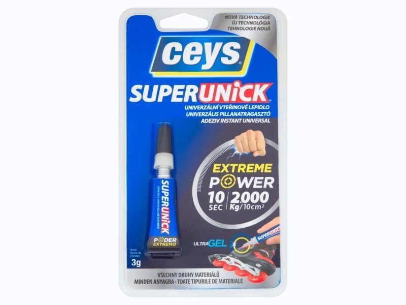 Ceys Ultraunick gél 3 g - sekundové lepidlo